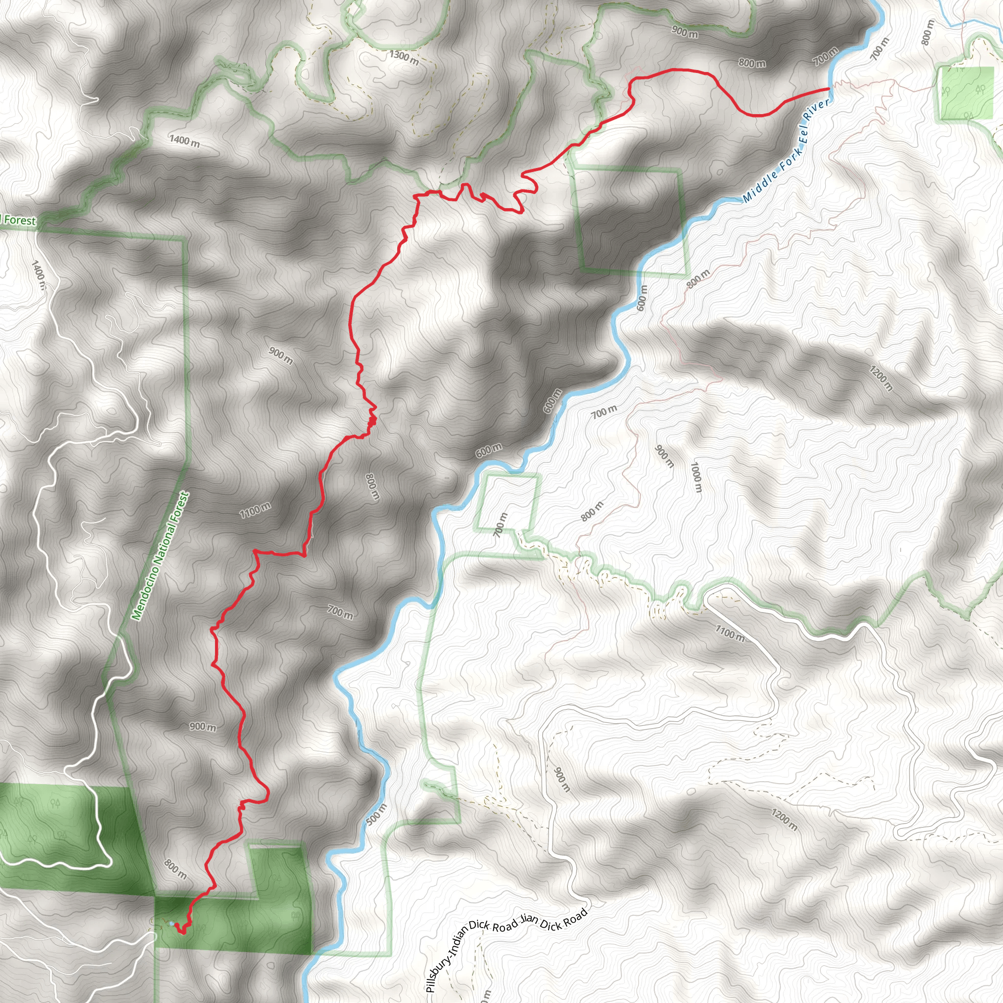 Travelers Home National Recreation Trail mobile static map