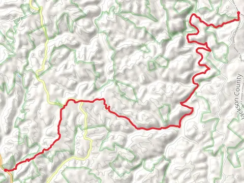 Sheltowee Trace - Old Orchard Cemetery Road Point to Point