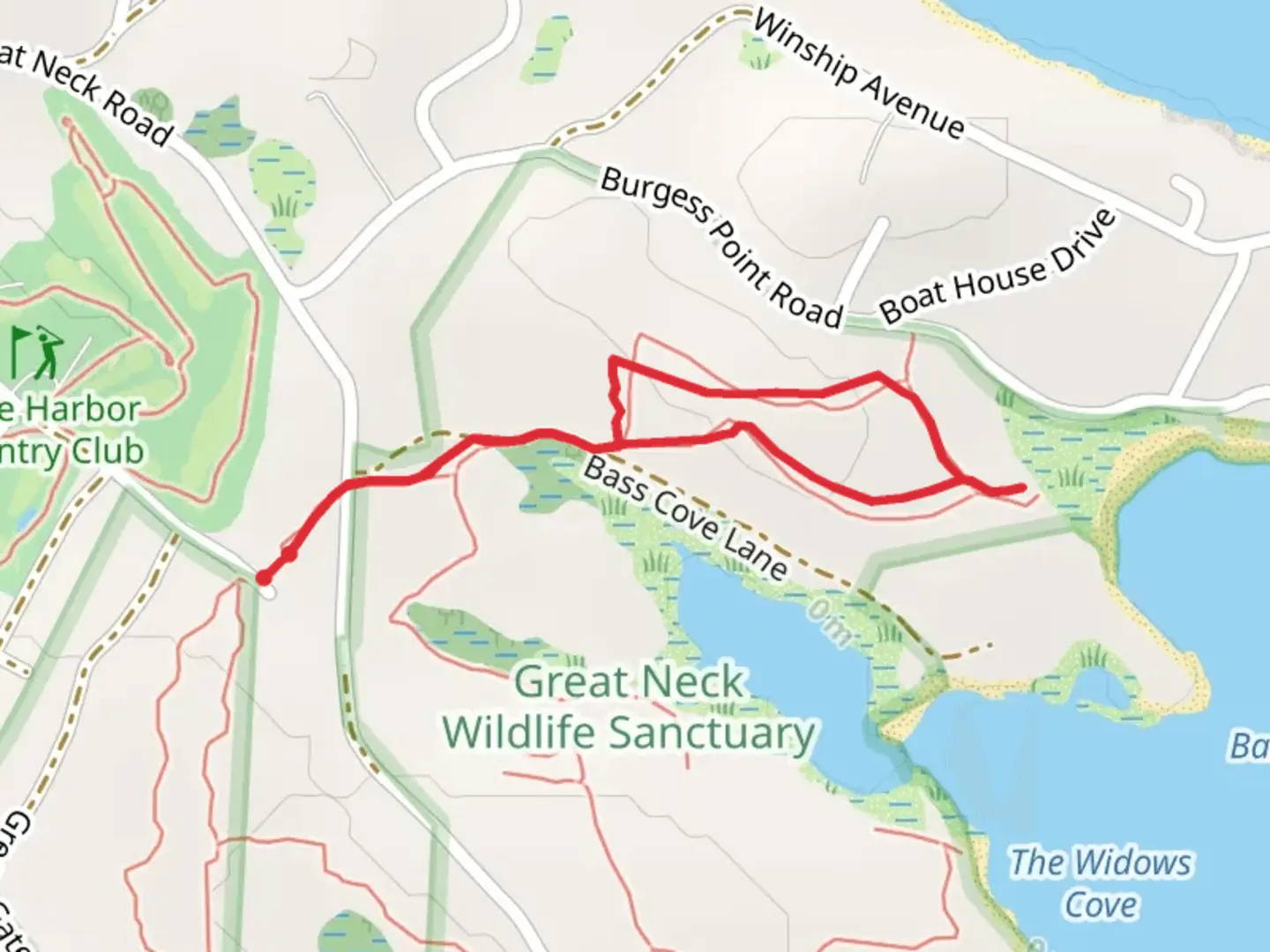 An image depicting the trail Heron Point Loop Trail and its surrounding area.