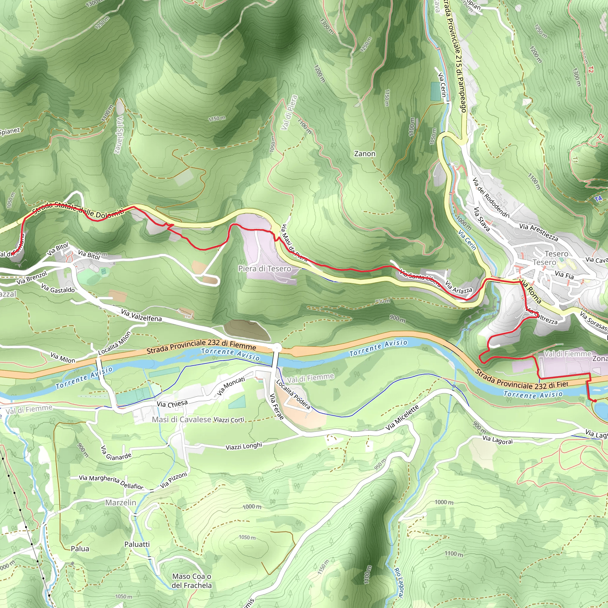 Day 2 hike to Olympic park mobile static map