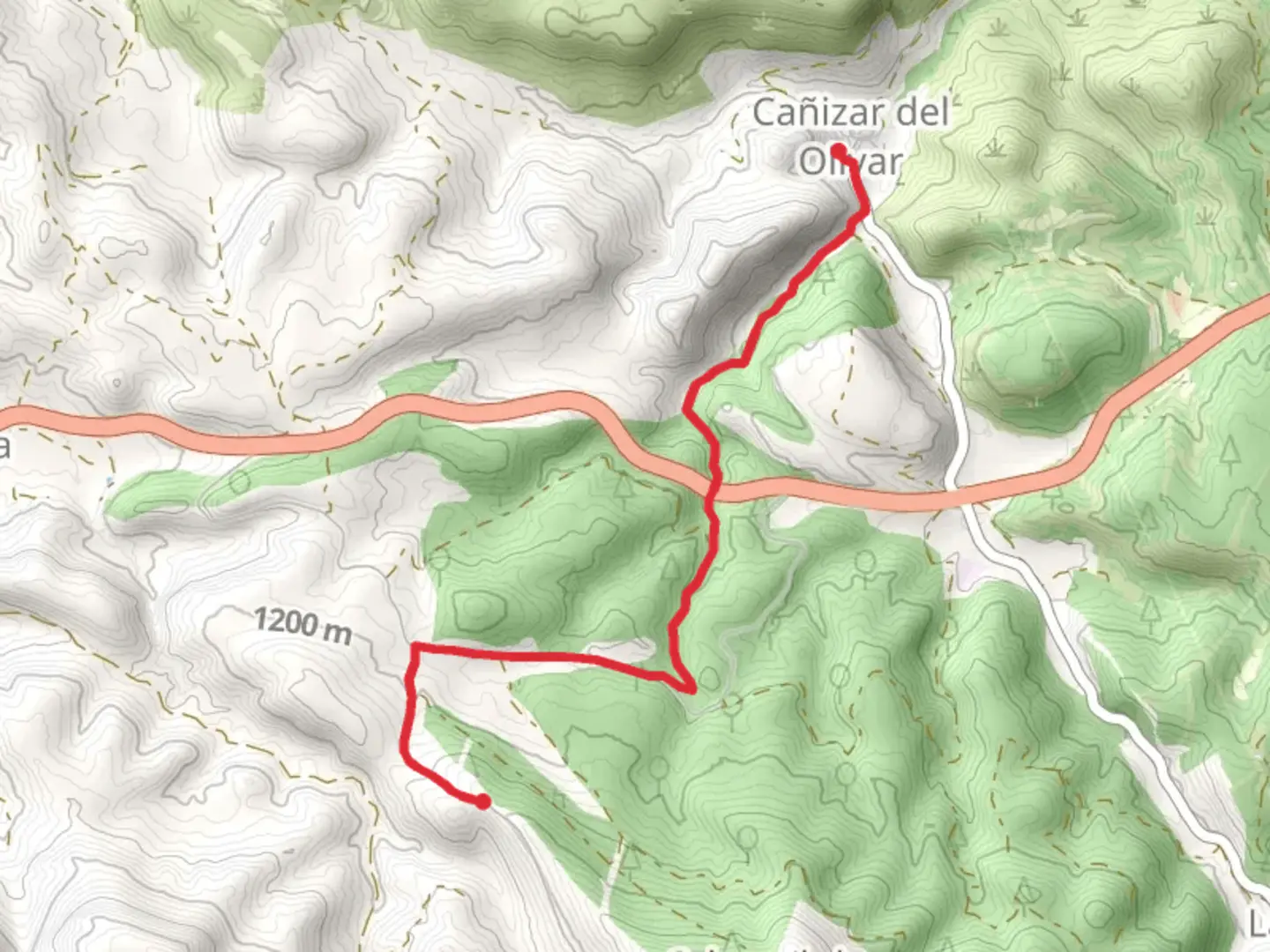 An image depicting the trail Viewpoint of the Port of Las Traviesas PR TE 61 and its surrounding area.
