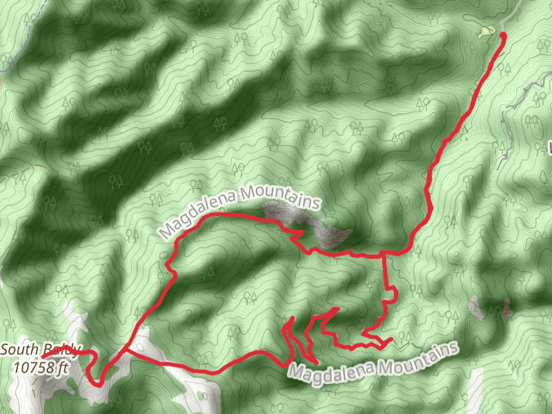 South Baldy Loop Trail