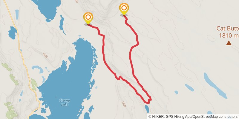 Ultra Pedestrian North Loop stage 112 Map