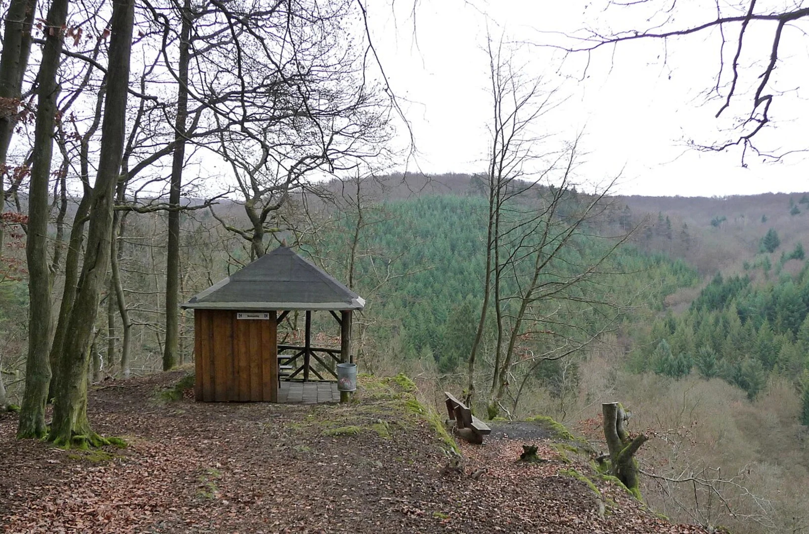 An image depicting the trail Rengsdorf to Sayn Walk and its surrounding area.