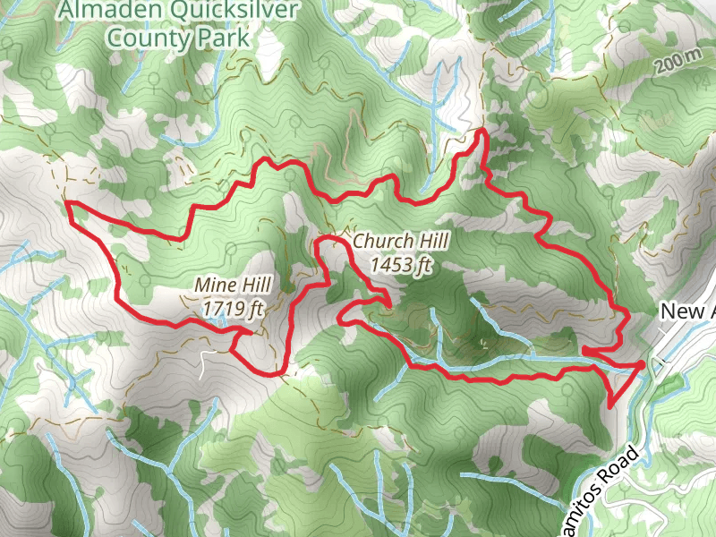 Mine Hill - Church Hill - Deep Gulch Loop Trail