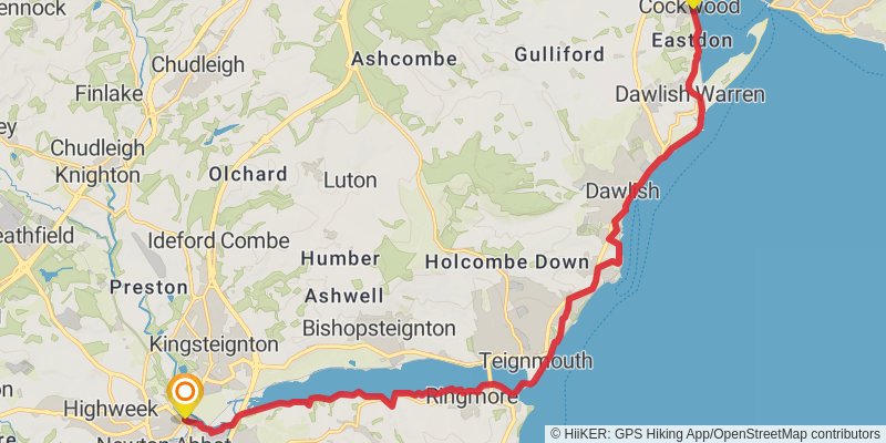 Celtic Way stage 46 Map