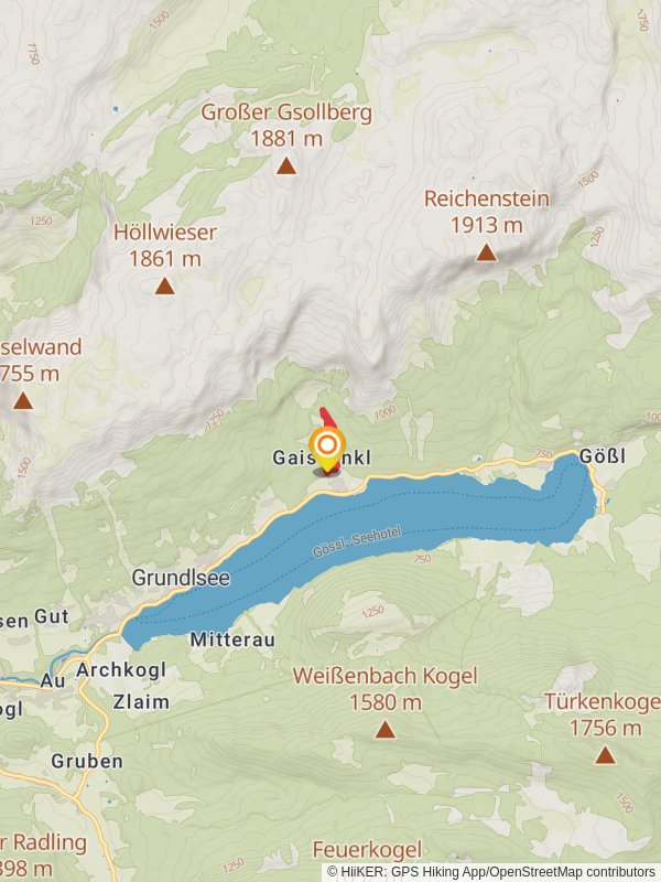 Gaiswinkler Loop mobile static map