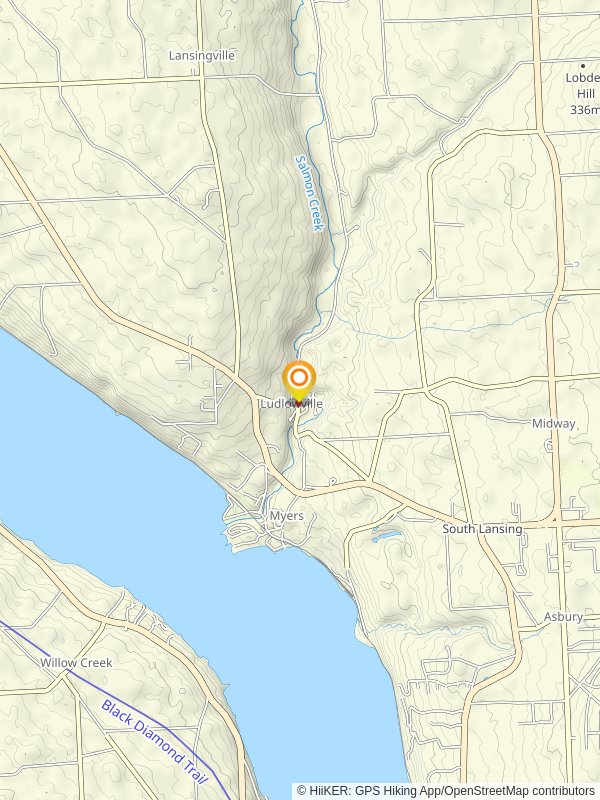 Salmon Creek from Ludlowville Road