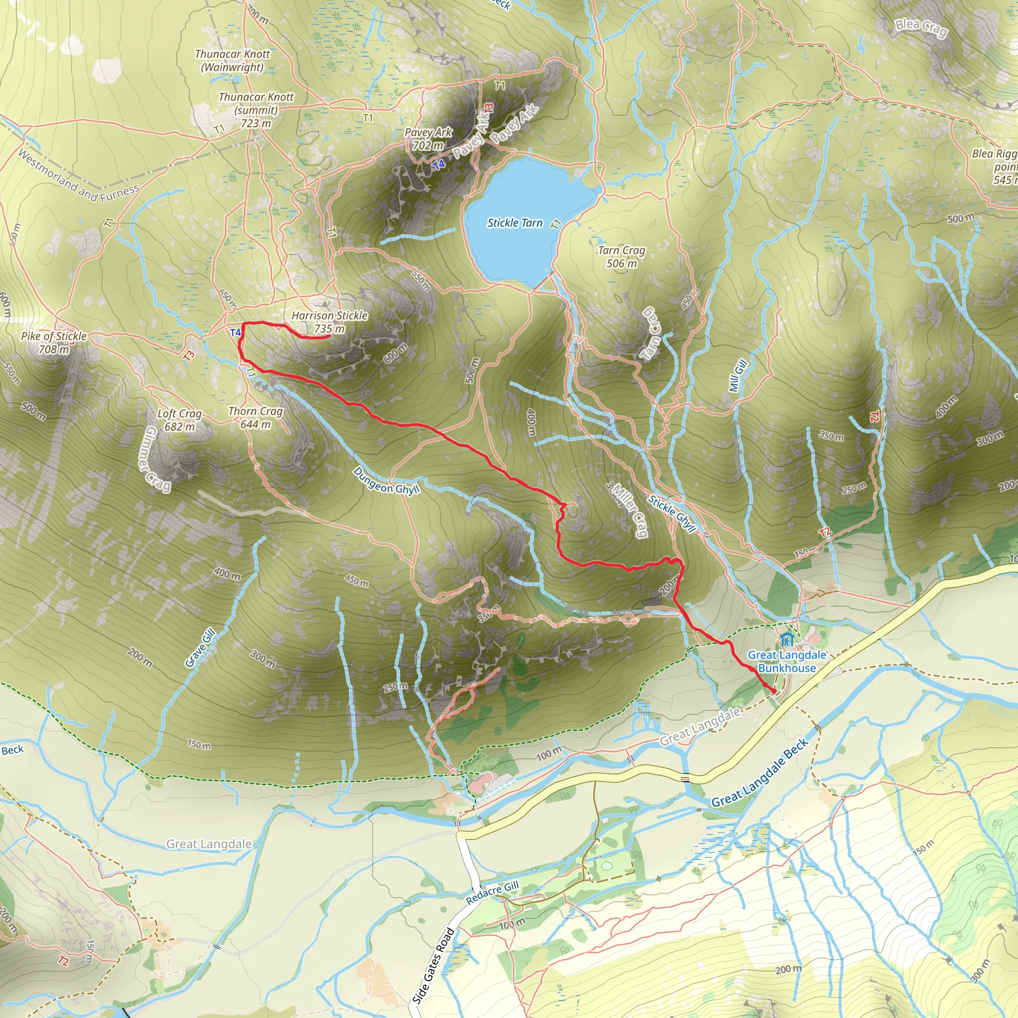 Harrison Stickle mobile static map