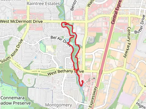 Watters Branch Creek Loop Trail