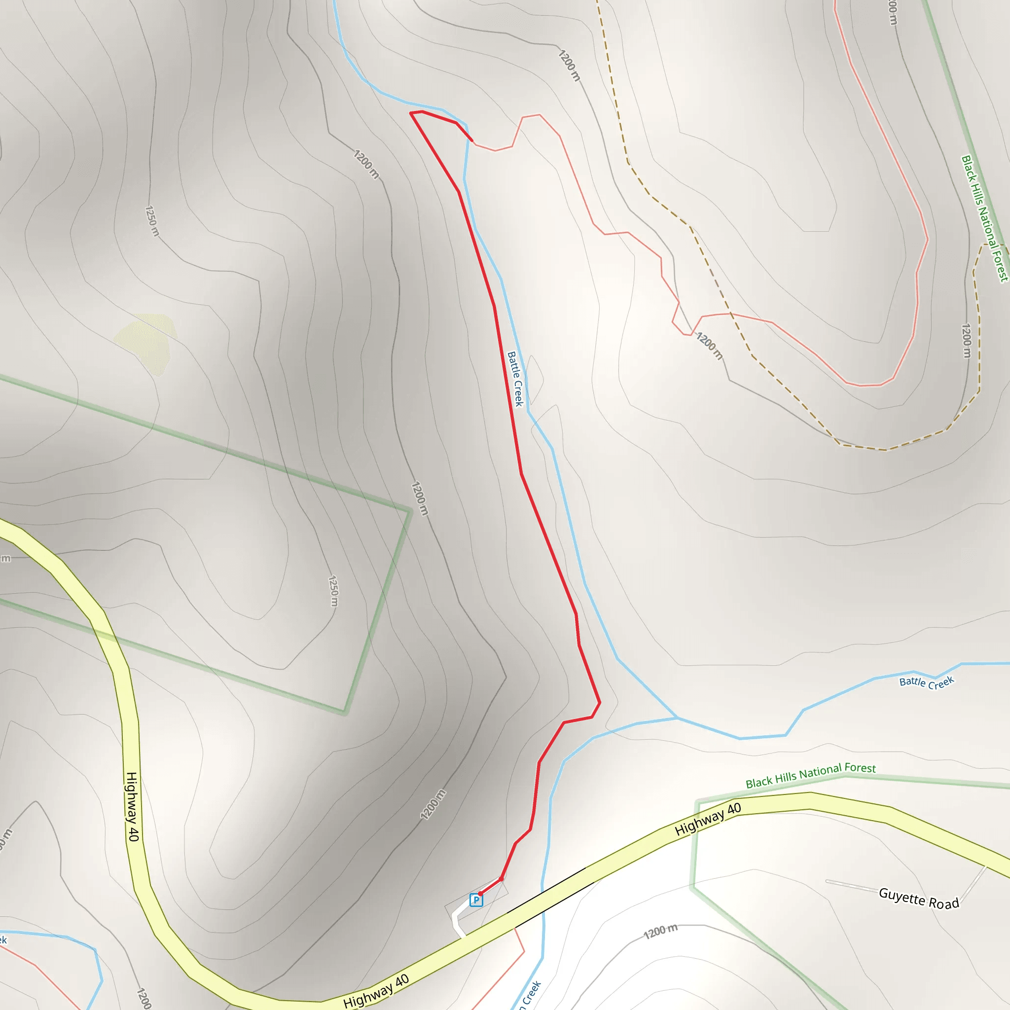 Battle Creek mobile static map