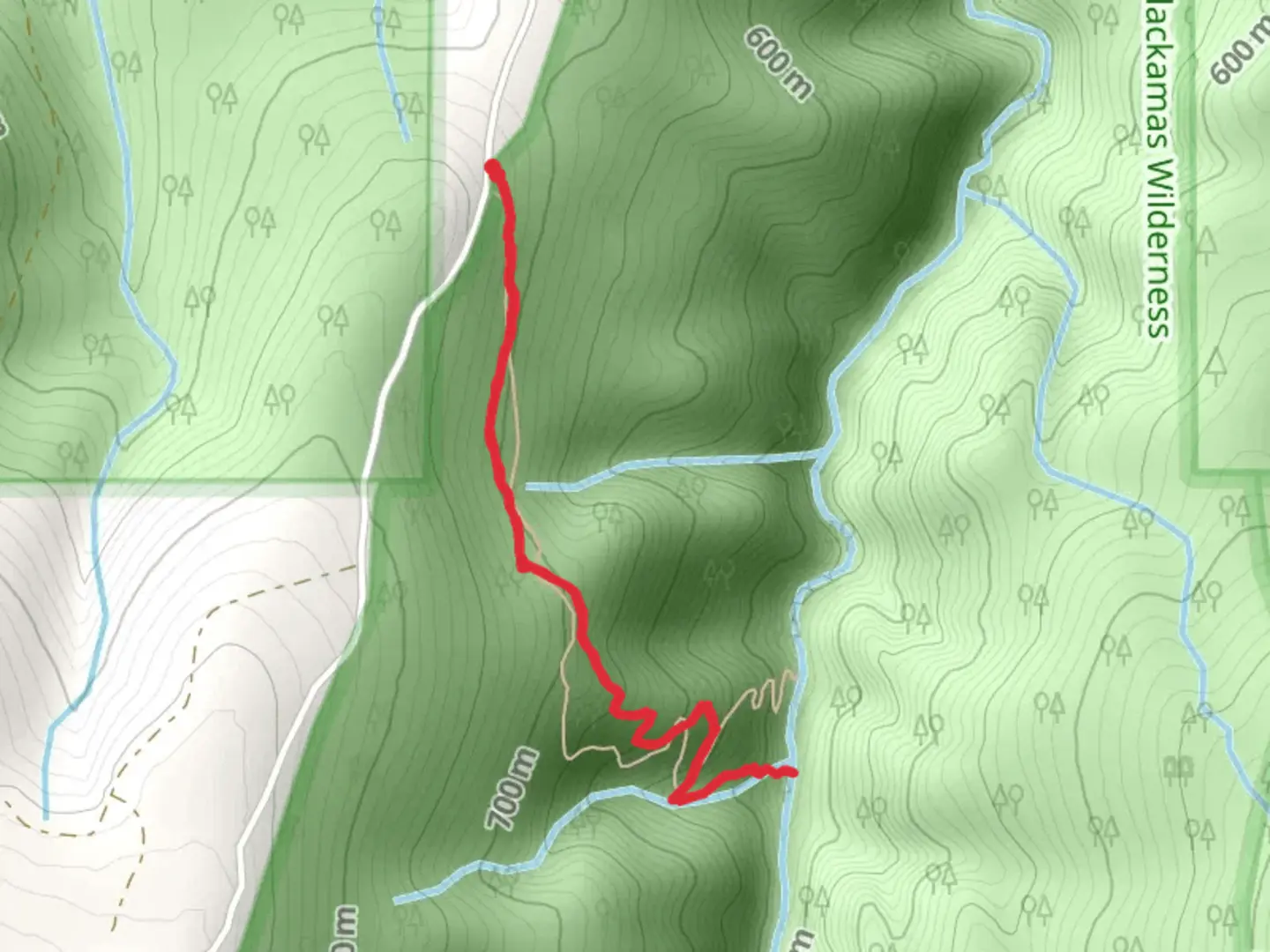 An image depicting the trail Hillockburn Trail and its surrounding area.