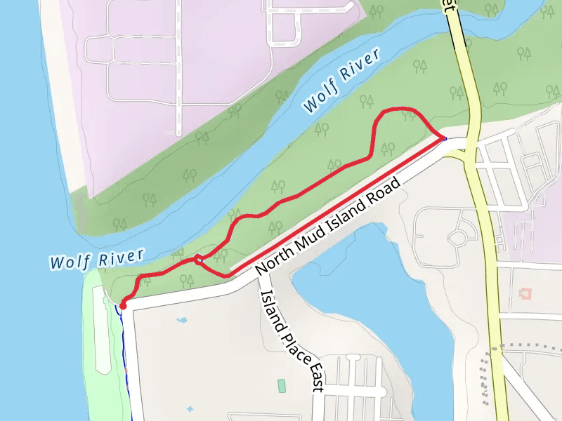North Mud Island Road Loop
