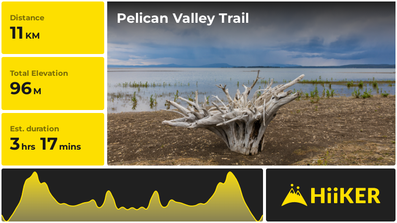 Pelican Valley Trail Park County Wyoming