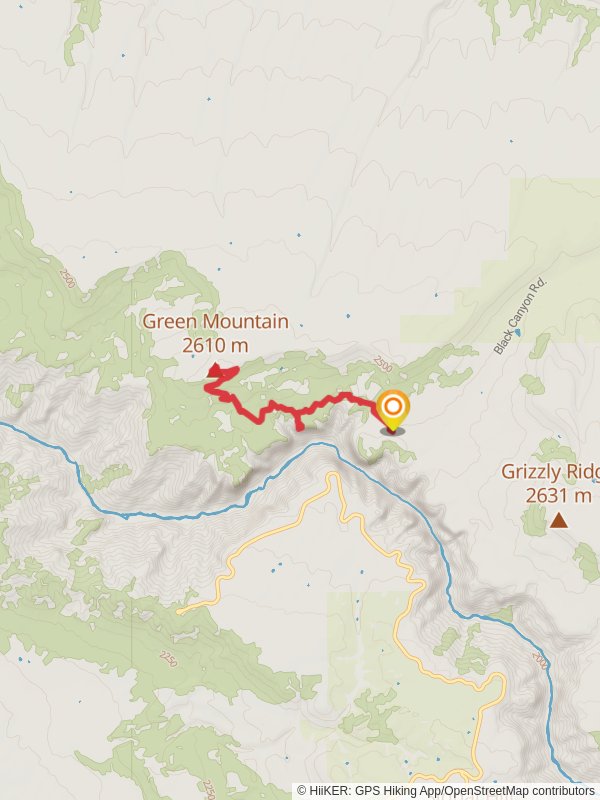 Green Mountain via North Vista Trail