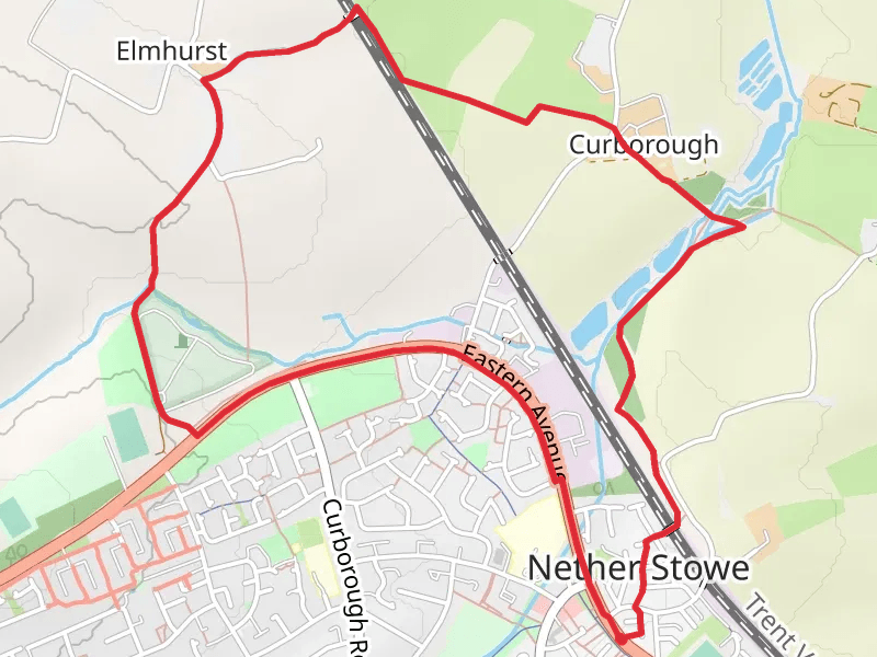 Stychbrook Cemetery and Curborough Brook Walk