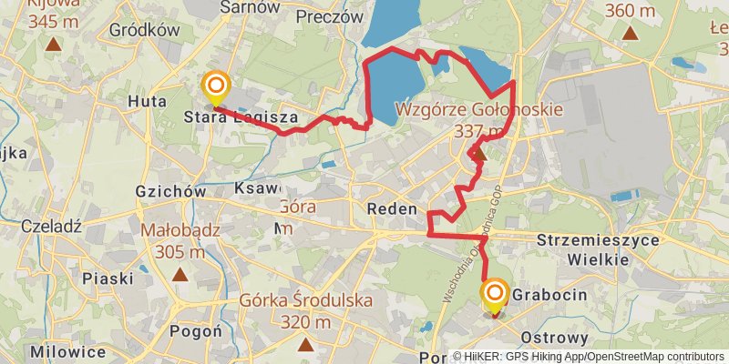 25th Pttk Anniversary Trail stage 2 Map