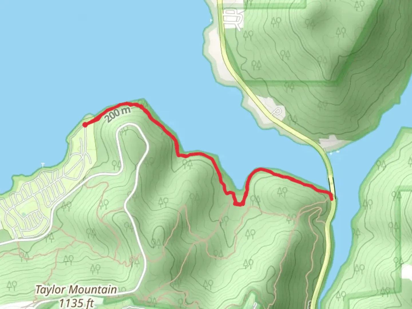 An image depicting the trail Seals Trail and its surrounding area.