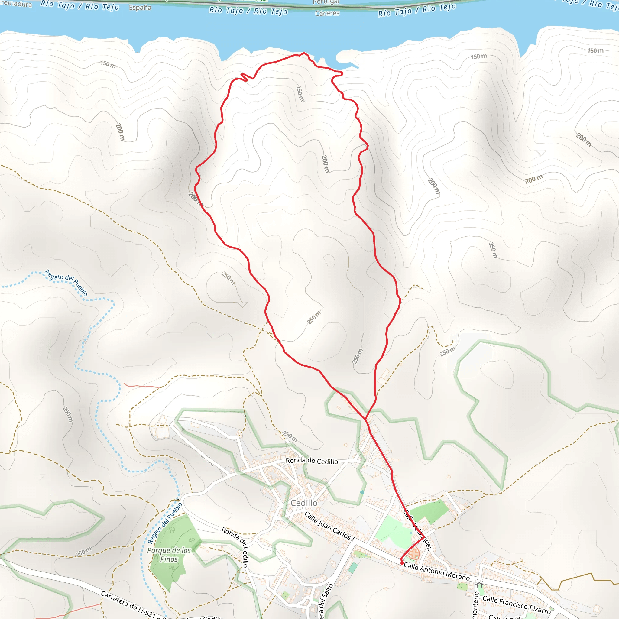 El Pesquerón - Tagus River SL CC 135 mobile static map