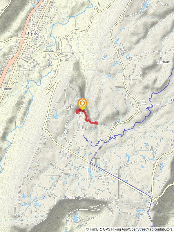 Cherokee Falls, Hemlock Falls and Bear Creek Backcountry Trail