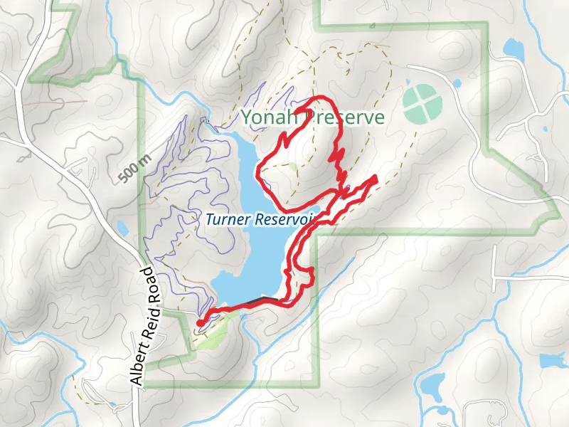 Creek Loop Trail - Turner Reservoir
