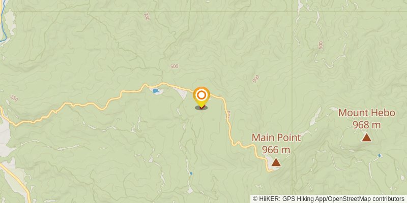 Pioneer Indian Trail spur 1 Map