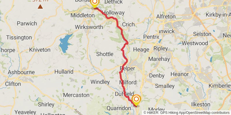 Clough Walk stage 3 Map