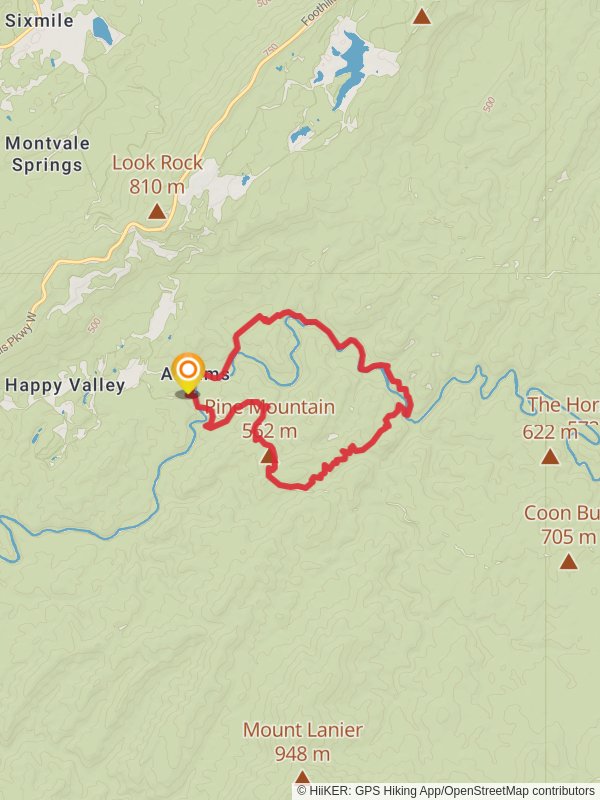 Abrams Creek - Rabbit Creek Loop Trail