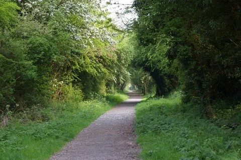 An image depicting the trail Buckingham Railway Walk and its surrounding area.
