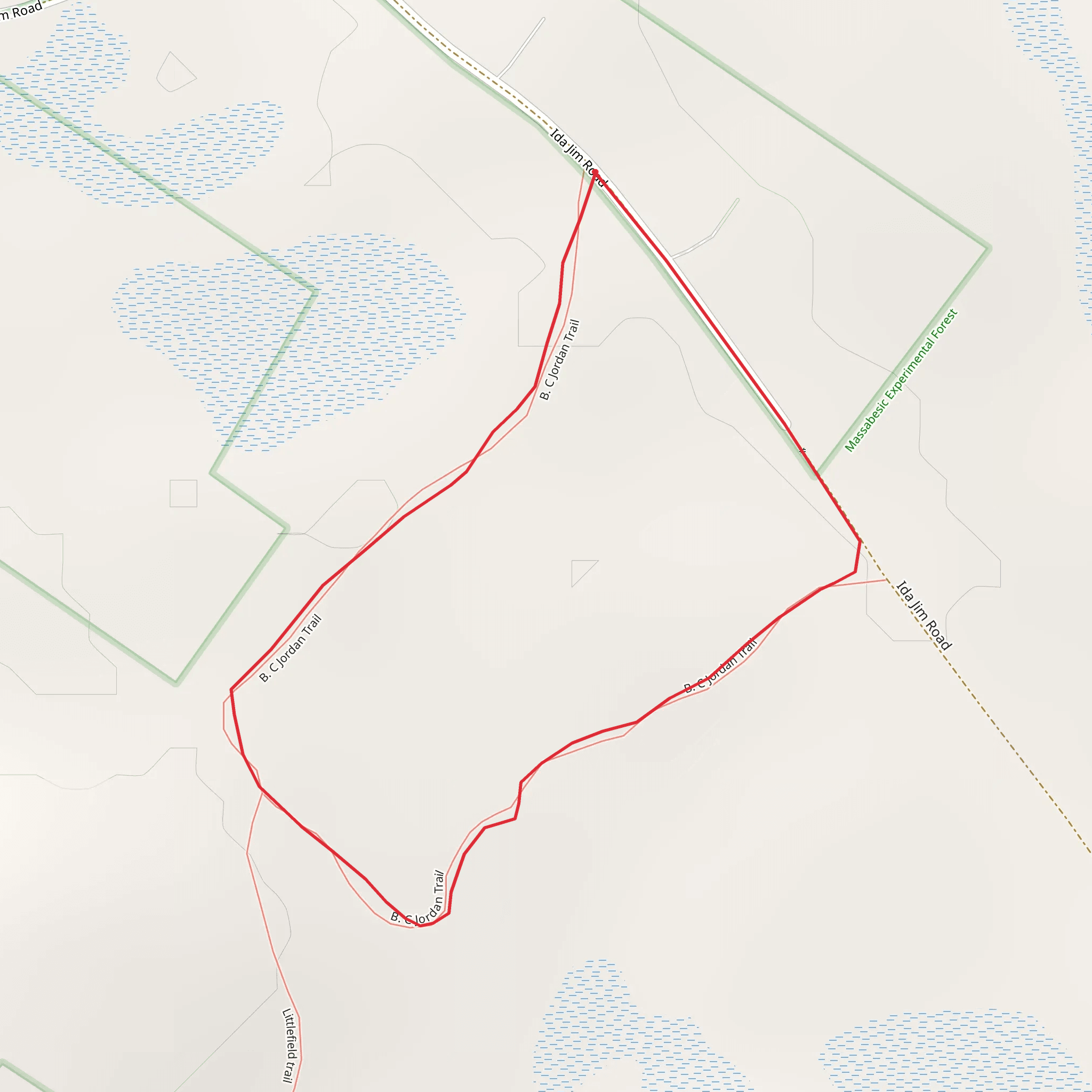 Ida Jim Road Loop mobile static map