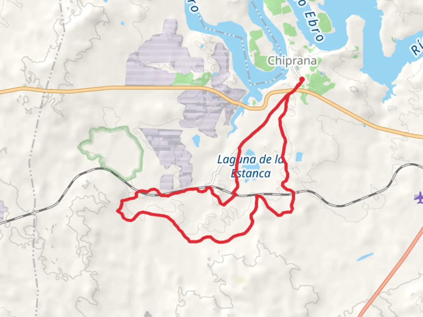 An image depicting the trail Saint Mark PR Z 150 and its surrounding area.