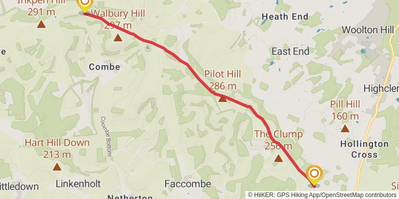 Wayfarers Walk stage 6 Map