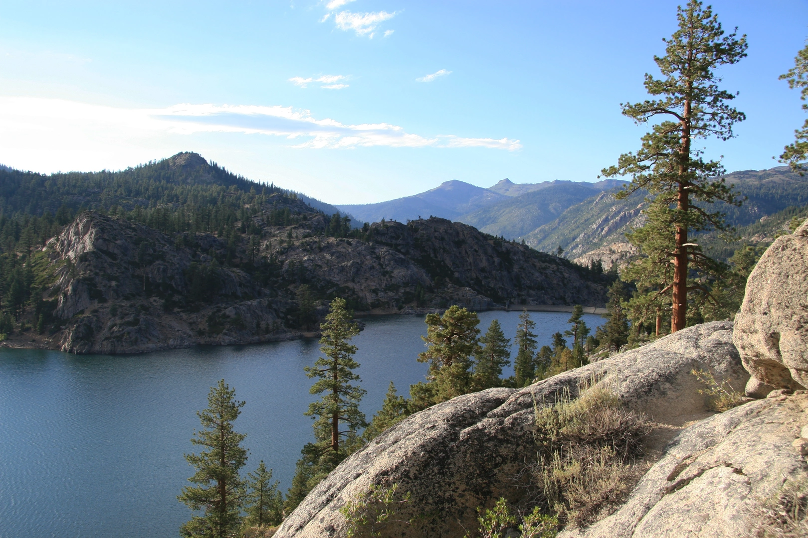 An image depicting the trail Relief Reservoir - Huckleberry Trail and its surrounding area.