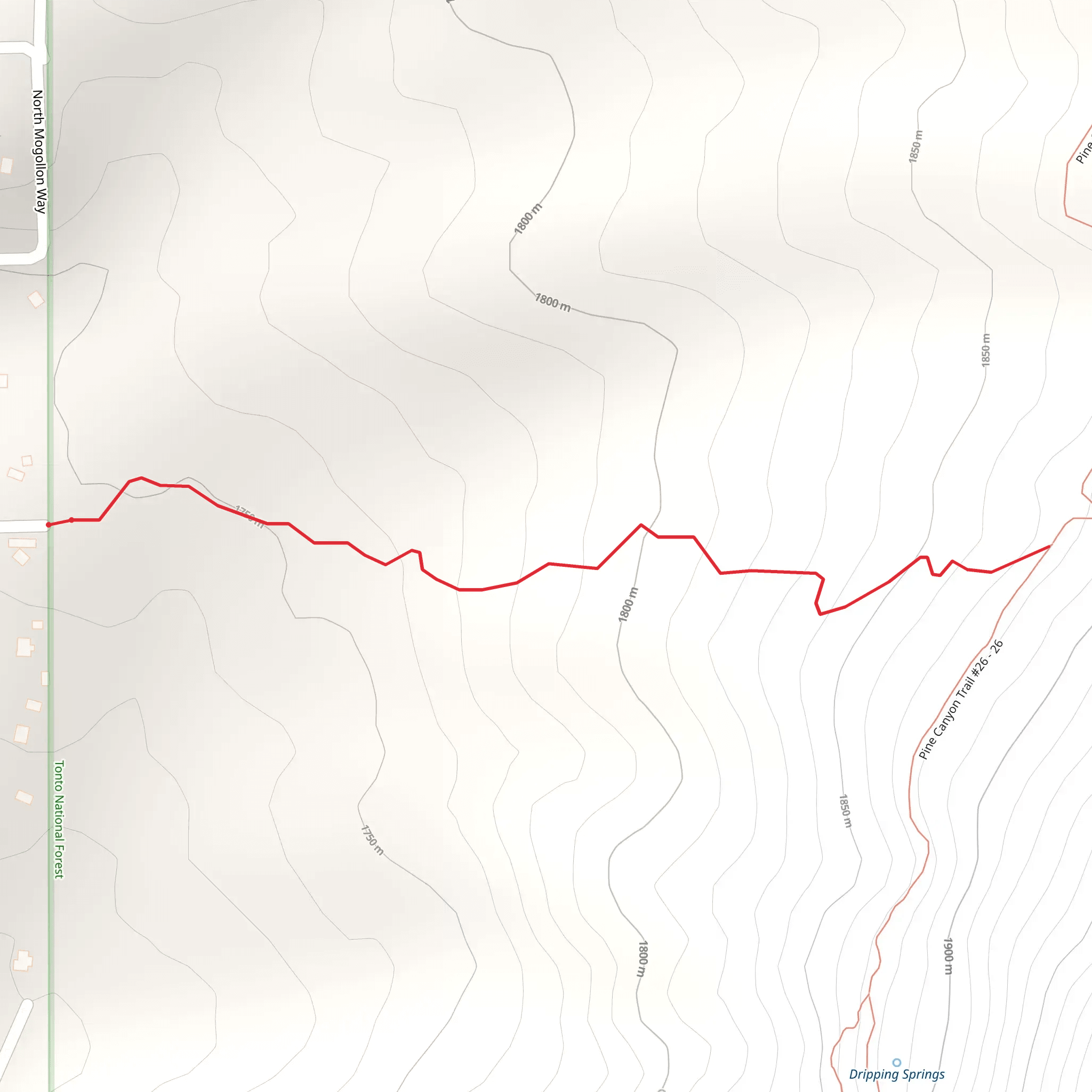 Good Enough Trail mobile static map