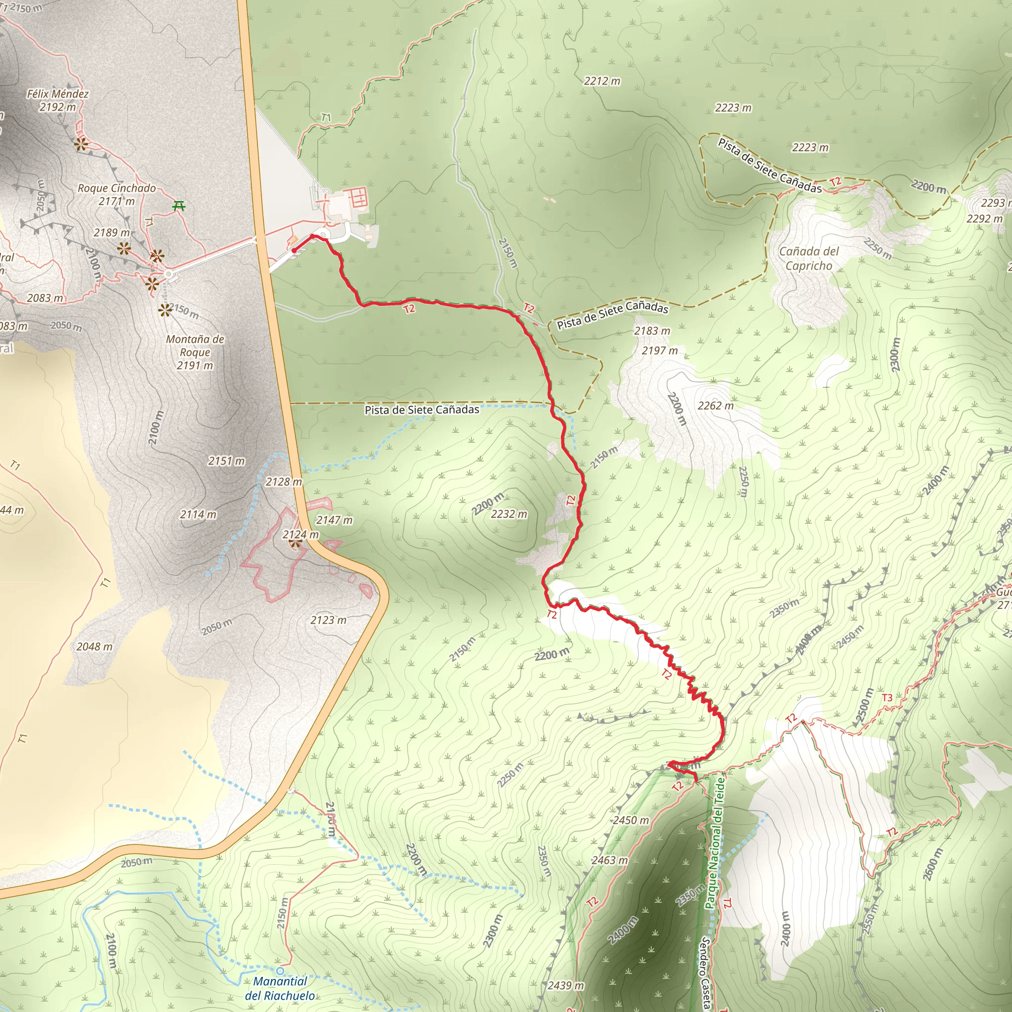 Ucanca Gorge Walk mobile static map