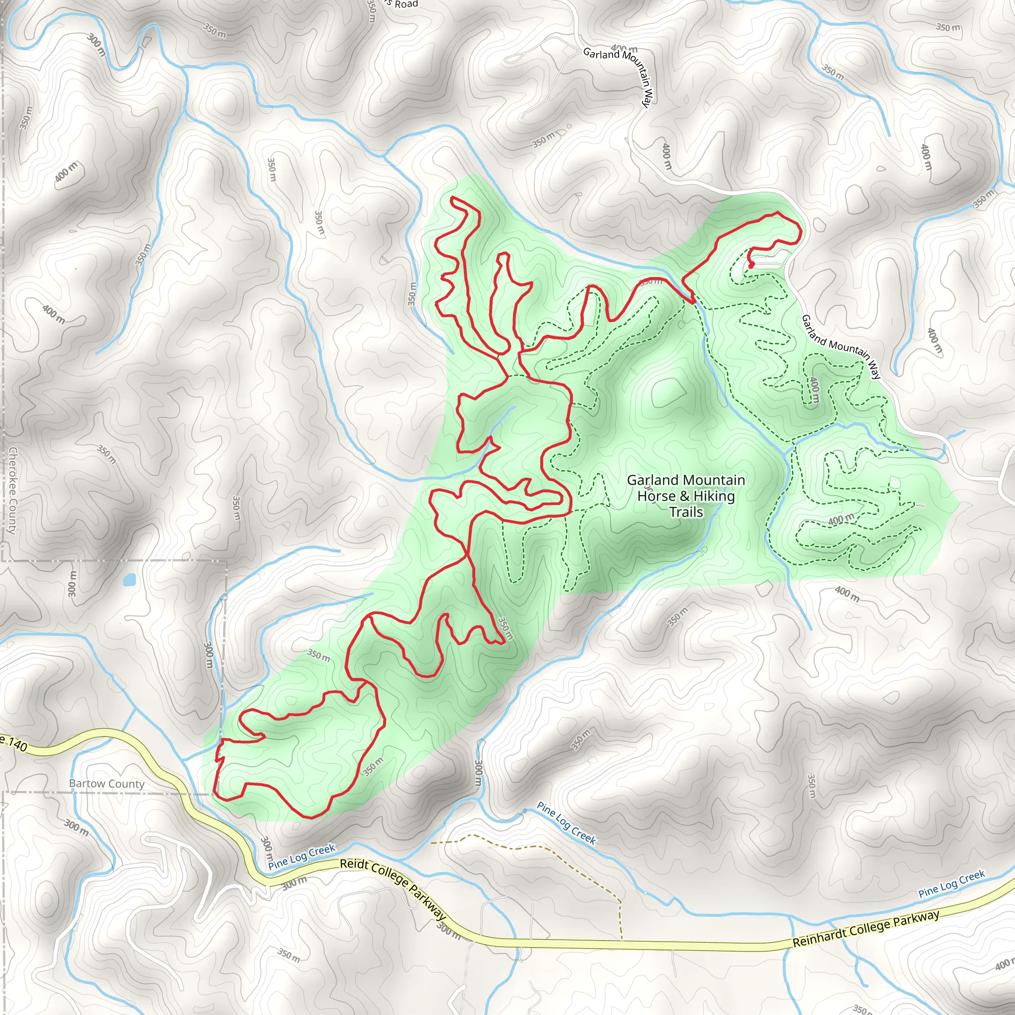 Greeley West, South and Chestnut Loop mobile static map