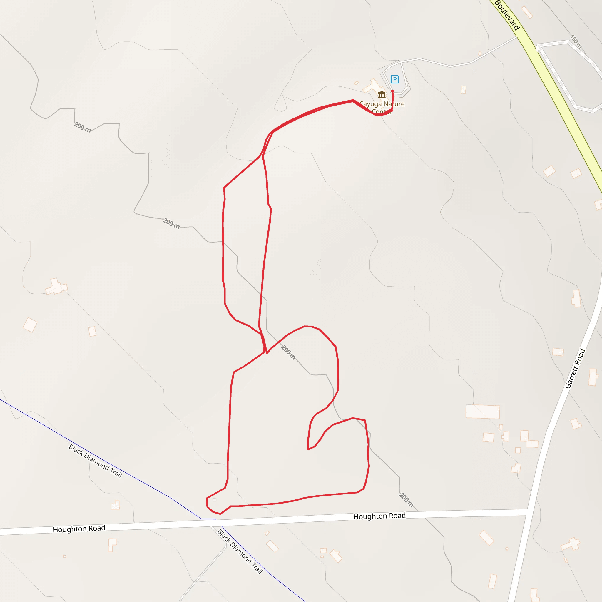 Taughannock Boulevard Loop mobile static map