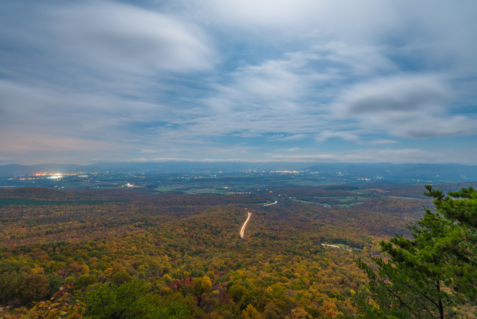 An image depicting the trail Massanutten Storybook Trail and its surrounding area.