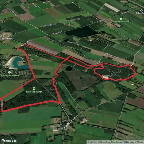 Zuursche Duinen and Vakantiepark Ronostrand Loop