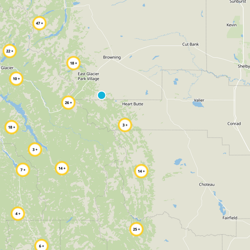 Pondera County Static Map
