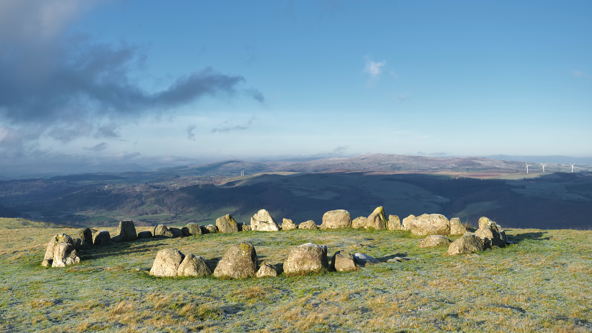 An image depicting the trail Brenig Way and its surrounding area.