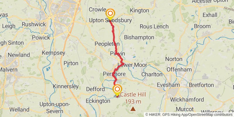 St Kenelm's Trail stage 3 Map