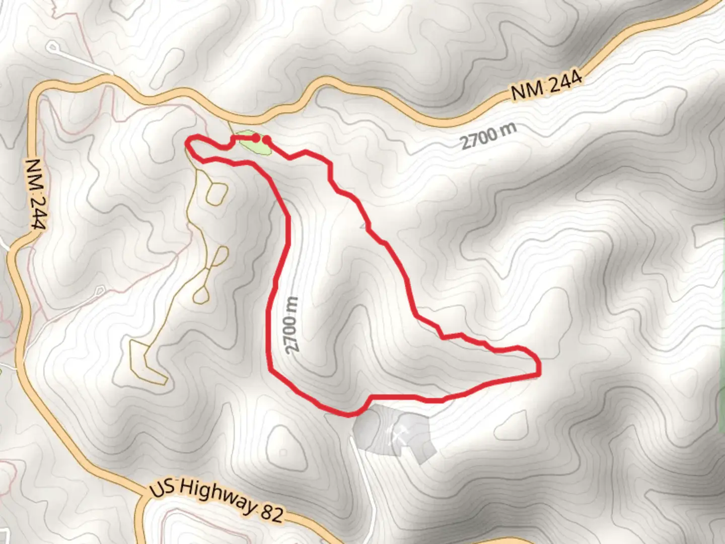 An image depicting the trail Little Apache Trail Loop and its surrounding area.