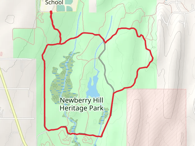 Newberry Hill Heritage Park and Rhodie Hill Loop
