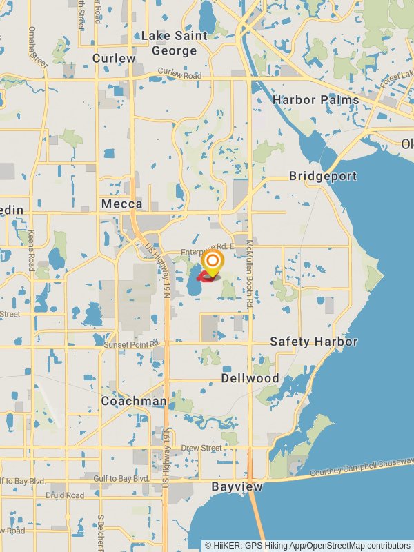 Landmark Drive Loop mobile static map