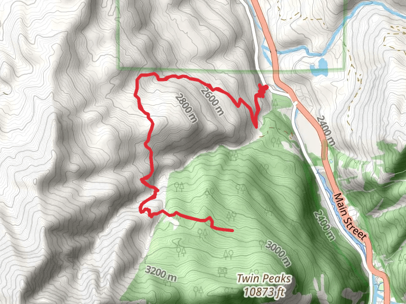 Corbett Canyon via Dallas Trail