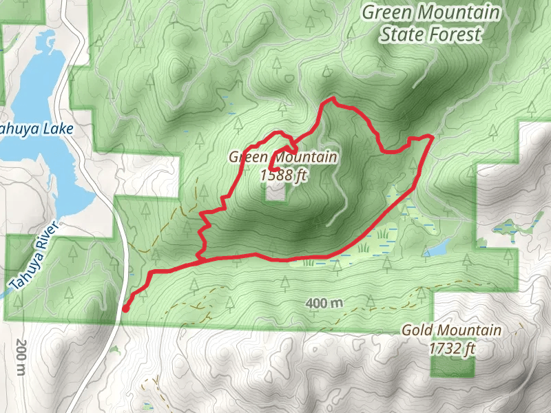 Green Mountain Loop via Gold Creek Trail