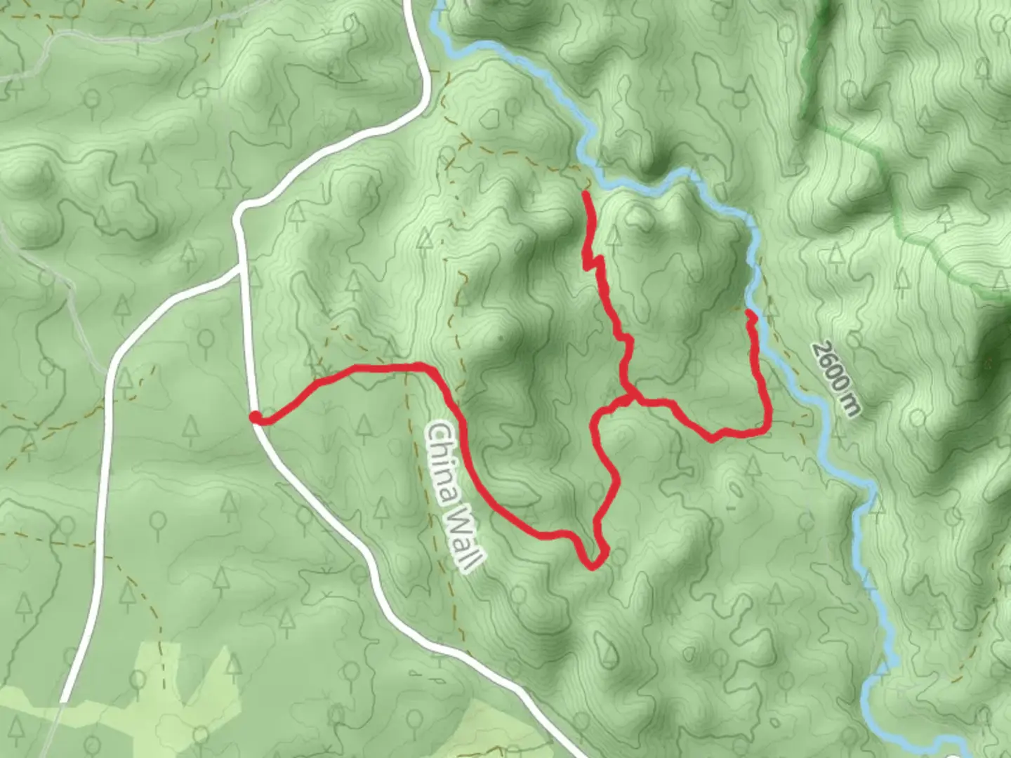 An image depicting the trail Tarryall Creek Out and Back and its surrounding area.