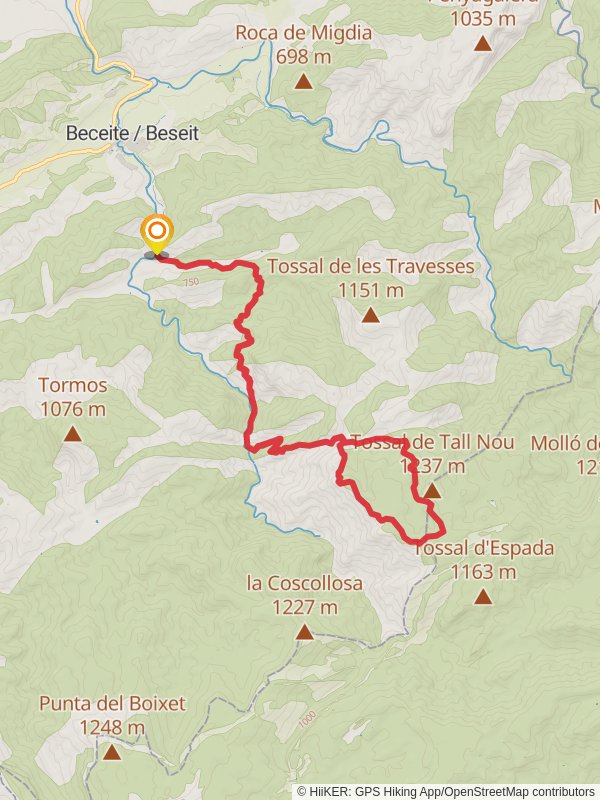 Arany moles PR TE 153 mobile static map