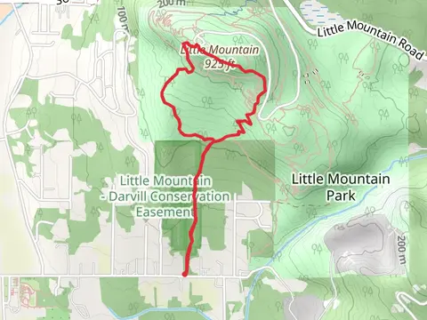 Little Mountain Loop via Darvil Trail